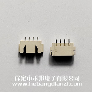 XH2.54-4P臥貼針座